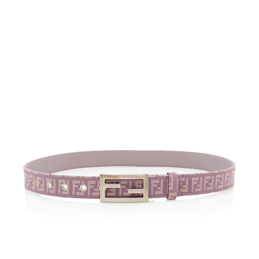 Fendi Zucchino Logo Belt - Size 32 / 80cm (SHF-17928)
