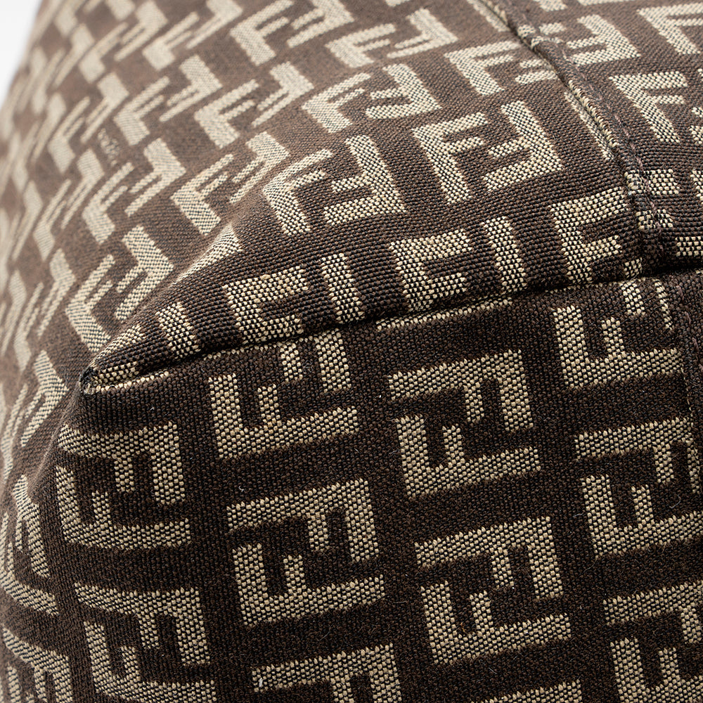 Fendi Zucchino Logo Large Tote (SHF-22042)