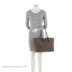 Fendi Zucchino Logo Large Tote (SHF-22042)