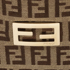 Fendi Zucchino Logo Large Tote (SHF-qdNIZz)