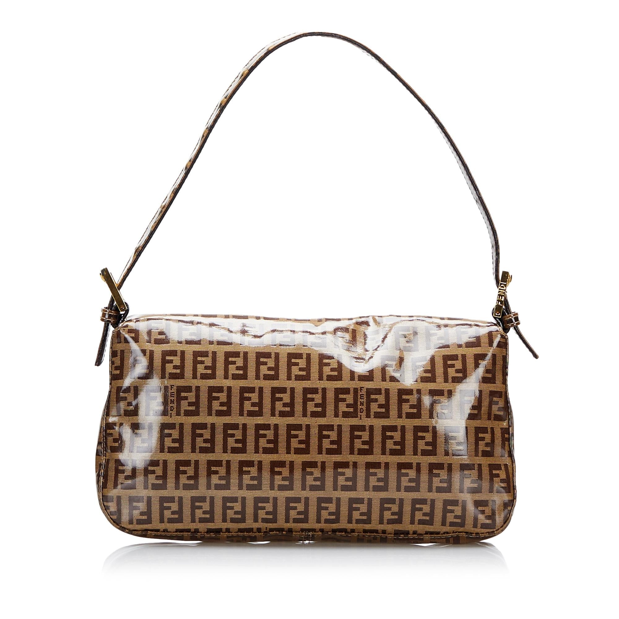 Fendi Zucchino Mamma Baguette (SHG-o1OCnU)