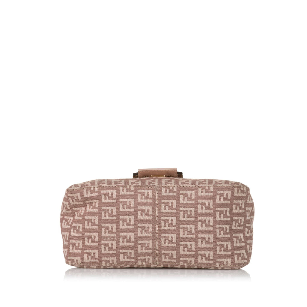 Fendi Zucchino Mamma Forever Canvas Baguette (SHG-31593)