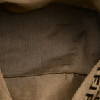 Fendi Zucchino Mamma Forever Canvas Shoulder Bag (SHG-33285)