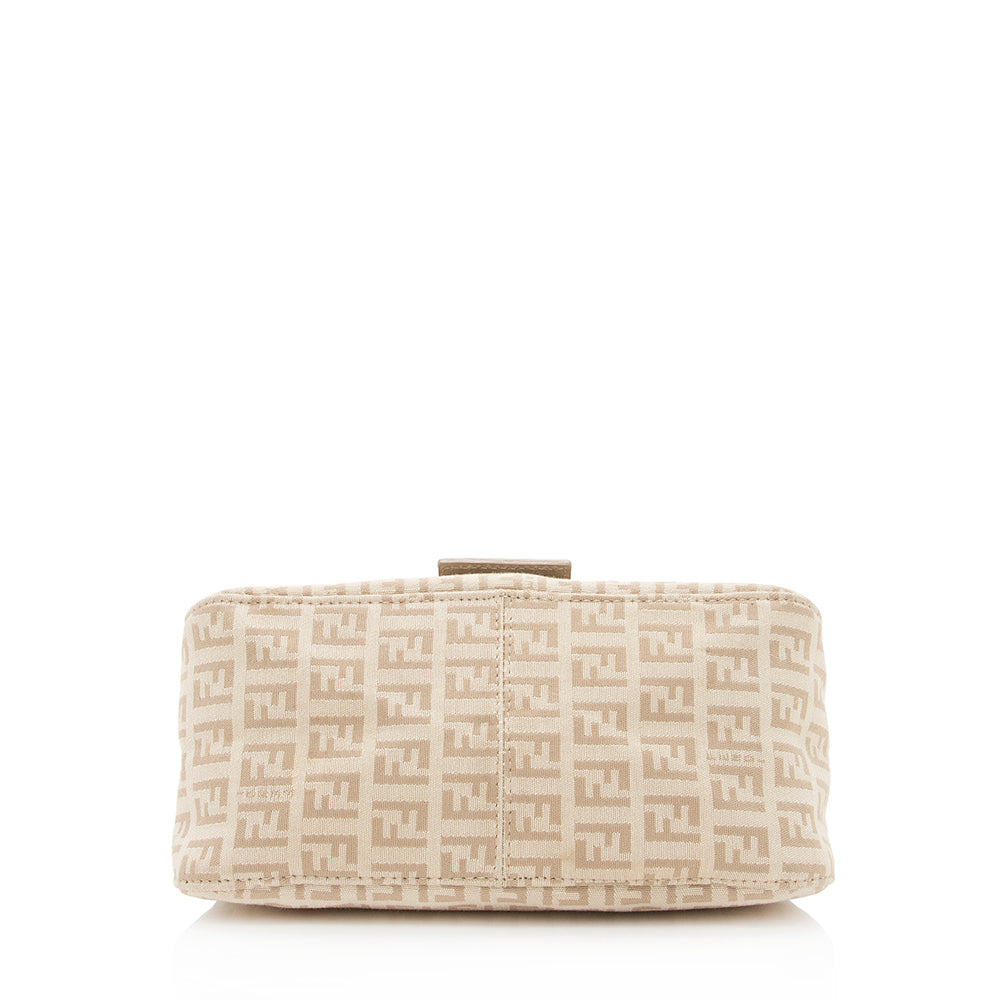 Fendi Zucchino Mini Baguette Bag - FINAL SALE (SHF-19965)