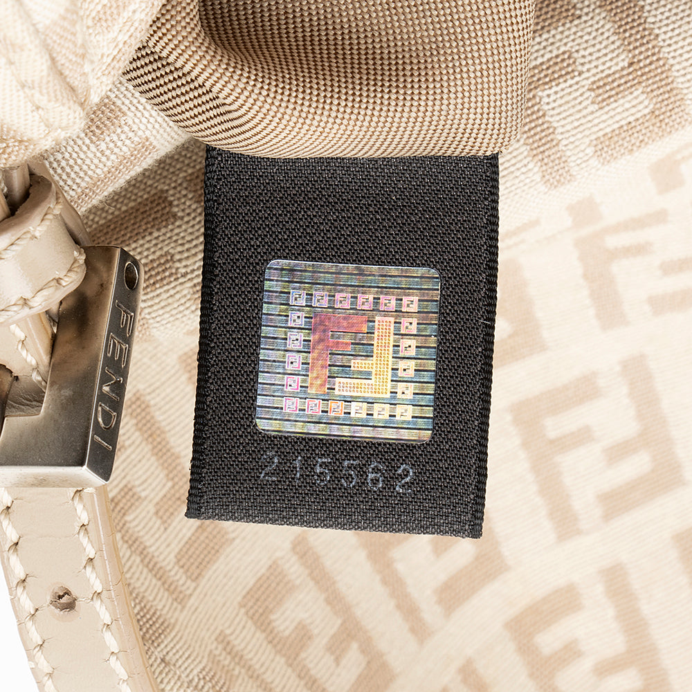 Fendi Zucchino Mini Baguette Bag - FINAL SALE (SHF-19965)