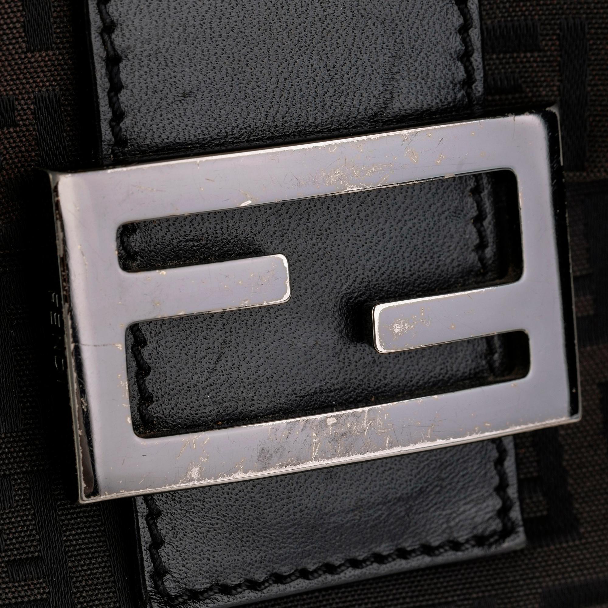 Fendi Zucchino Mini Mamma Baguette (SHG-35707)