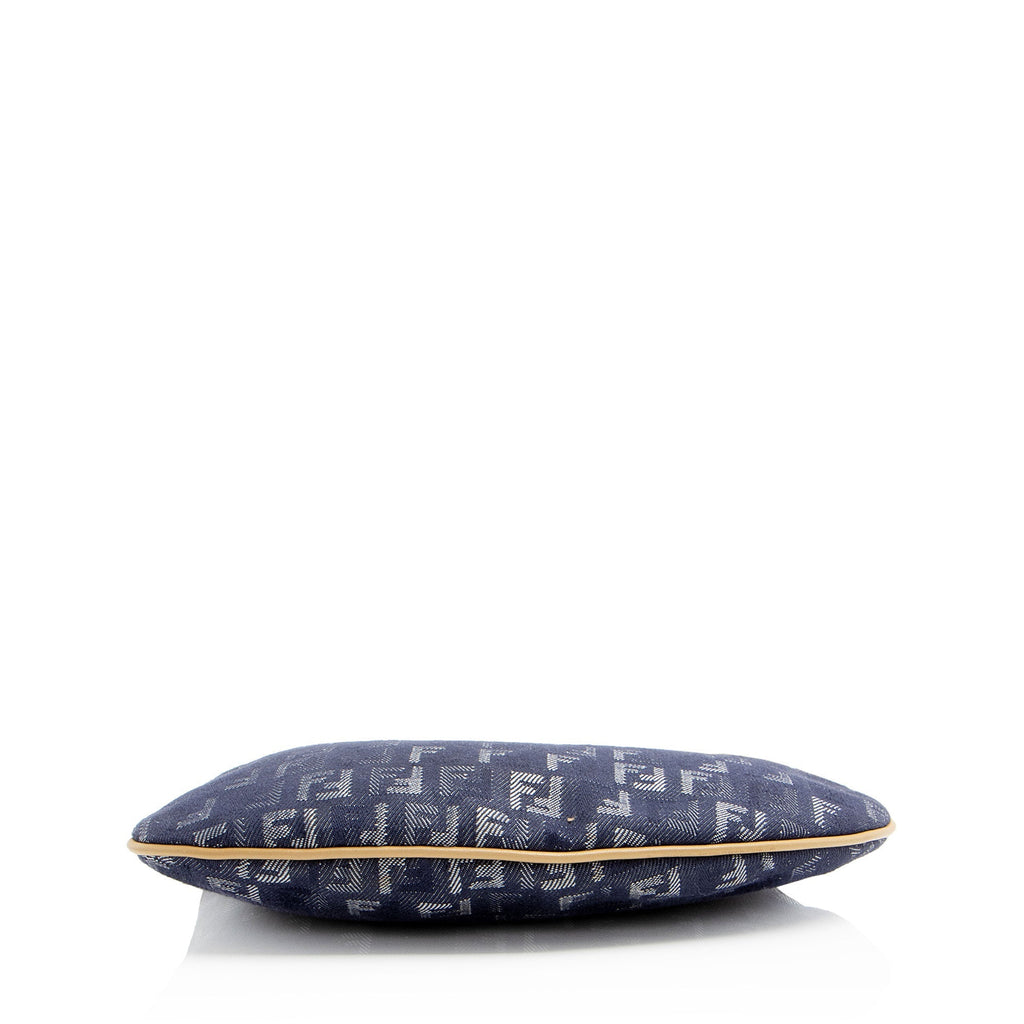 Fendi Zucchino Oyster Shoulder Bag