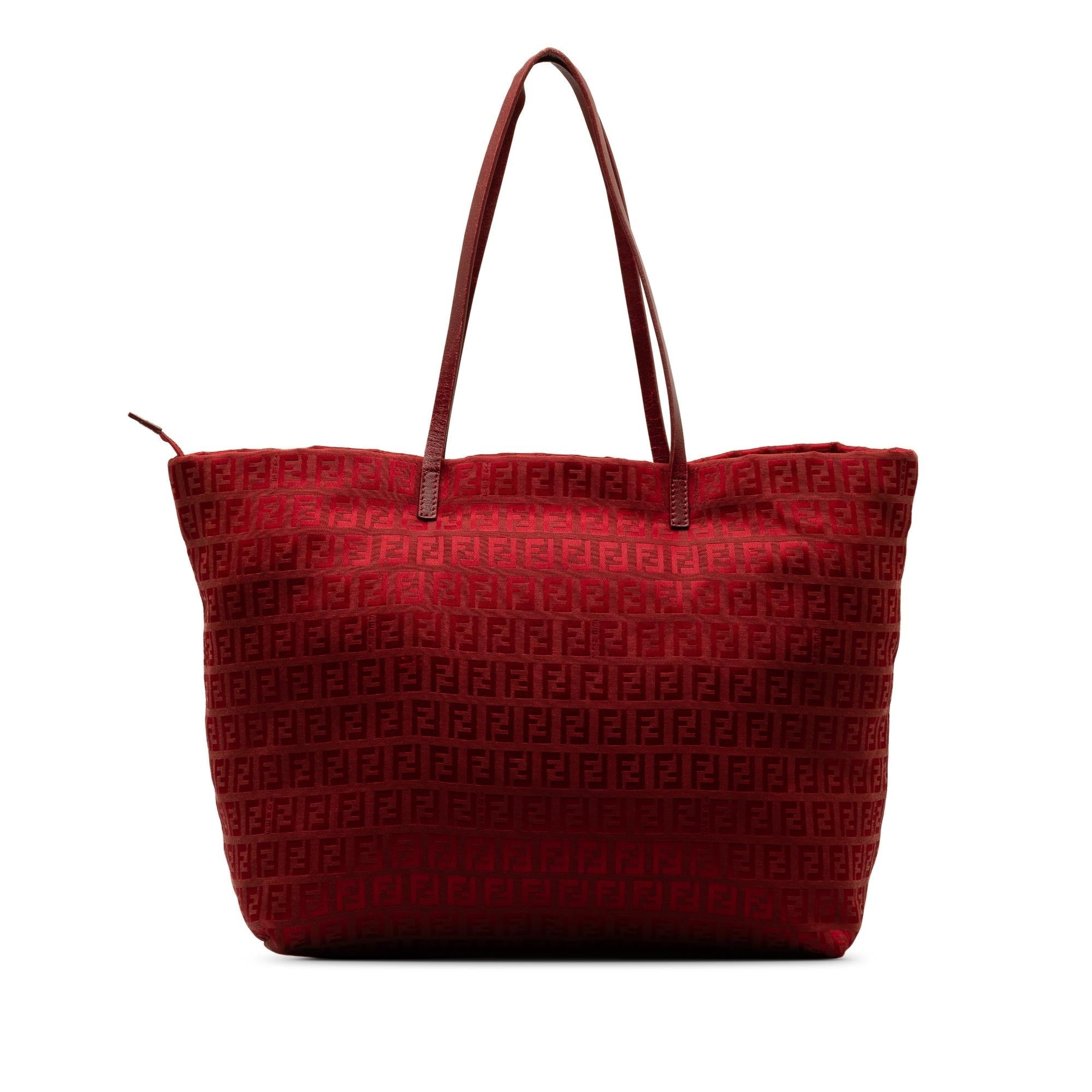 Fendi Zucchino Roll Tote (SHG-pGTGQL)