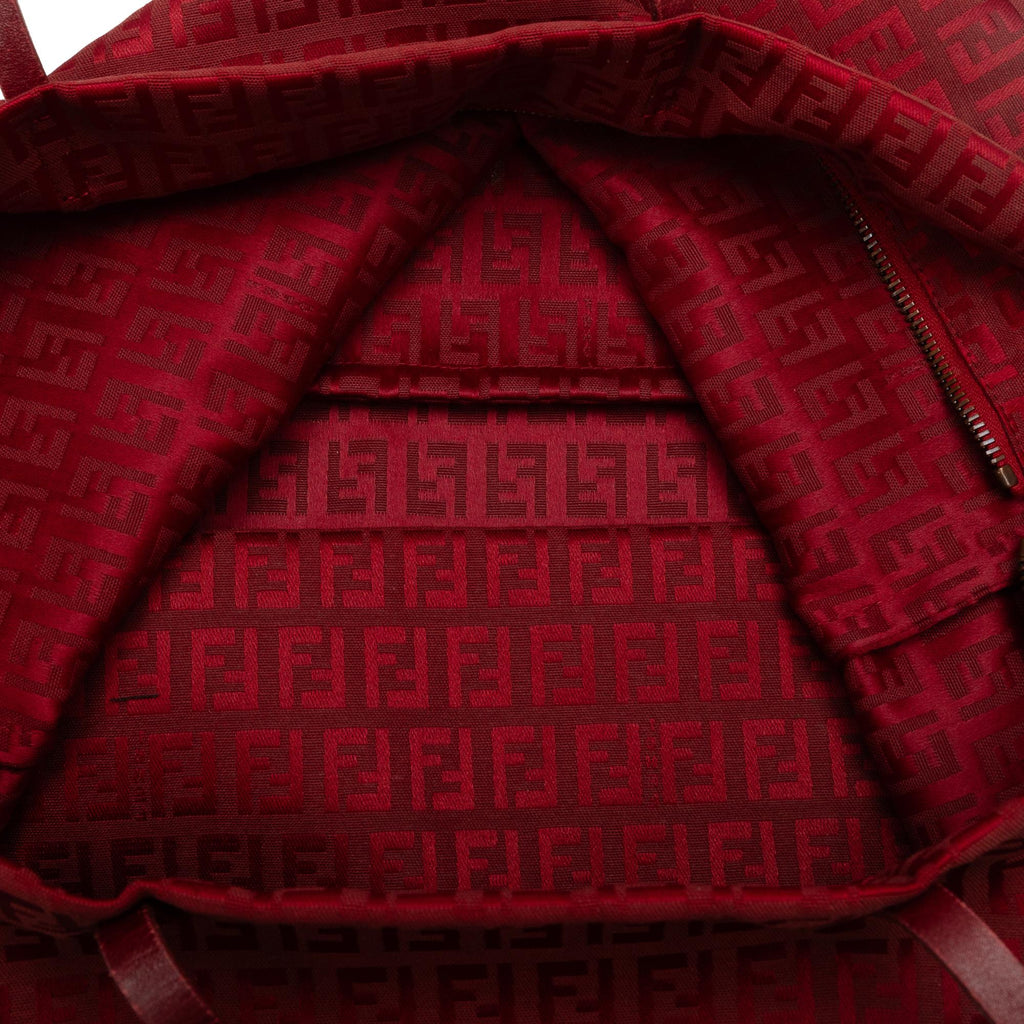 Fendi Zucchino Roll Tote (SHG-pGTGQL)