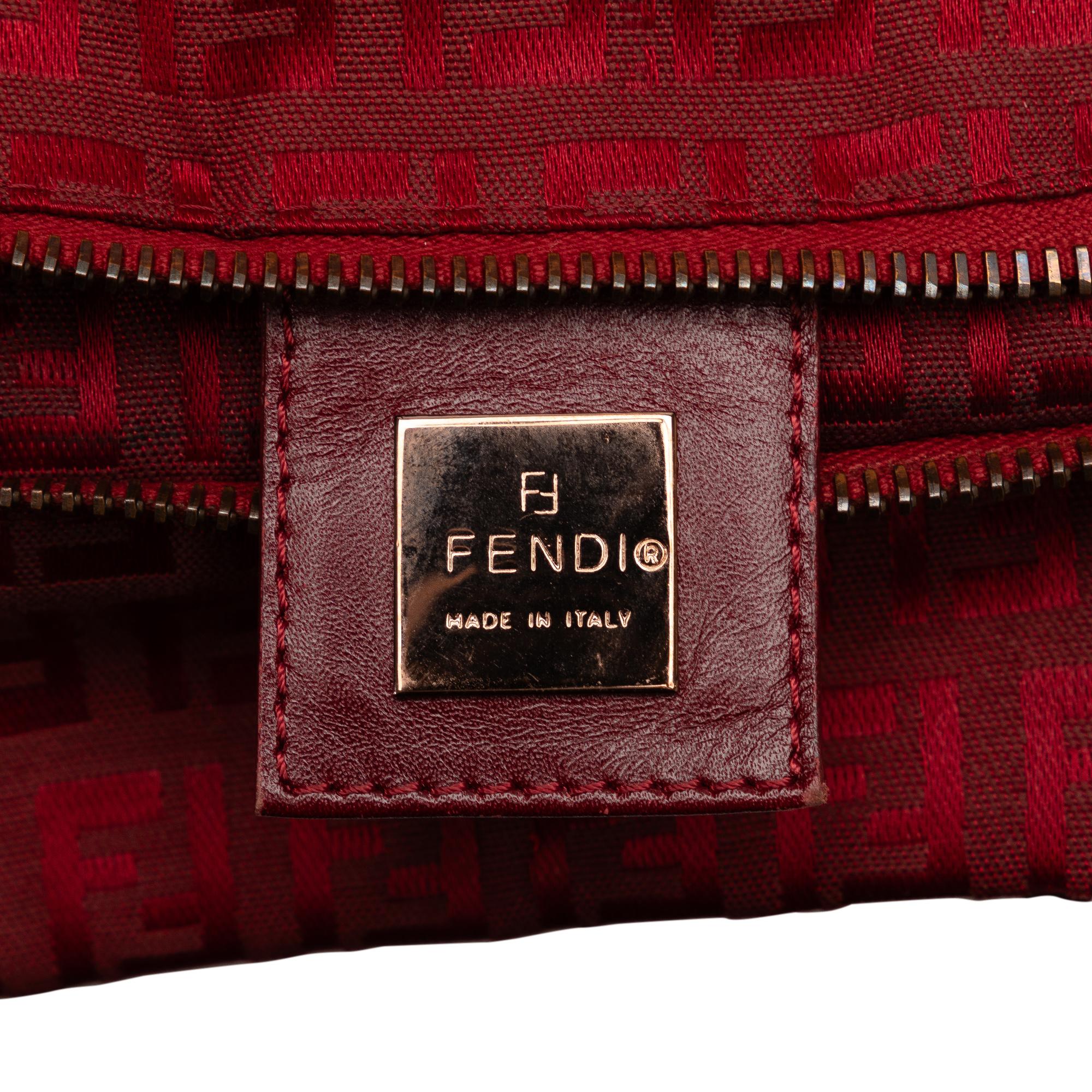 Fendi Zucchino Roll Tote (SHG-pGTGQL)