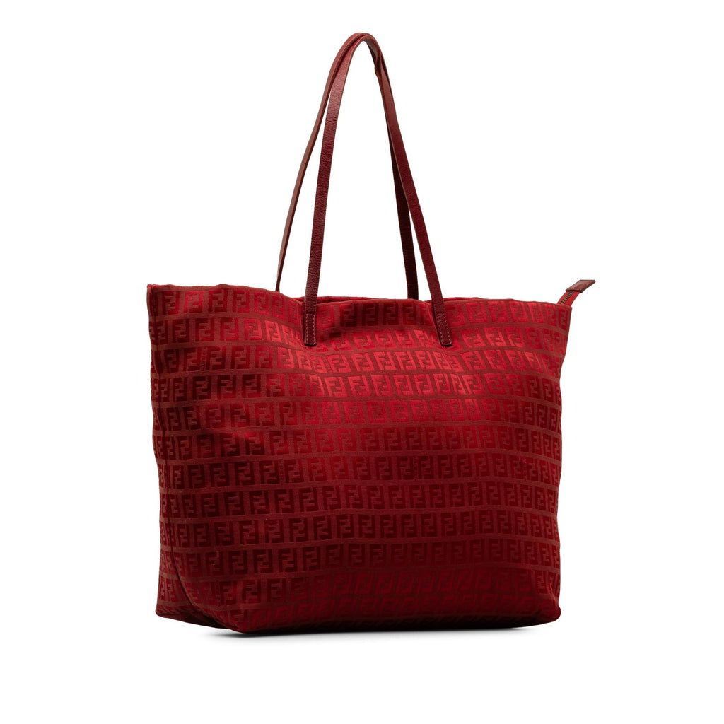 Fendi Zucchino Roll Tote (SHG-pGTGQL)