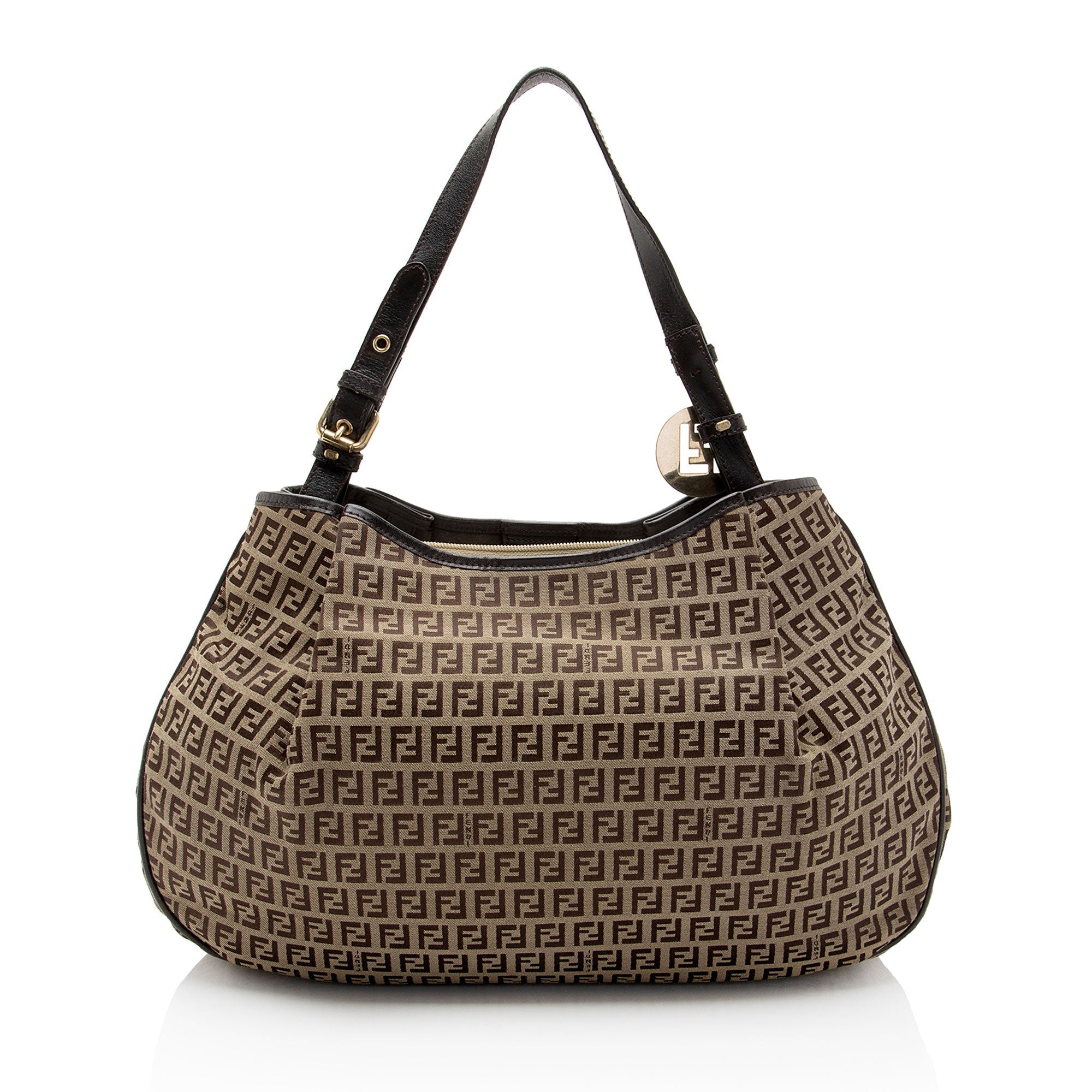 Fendi Zucchino Medium Hobo (SHF-Opb5id)