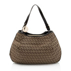 Fendi Zucchino Medium Hobo (SHF-Opb5id)