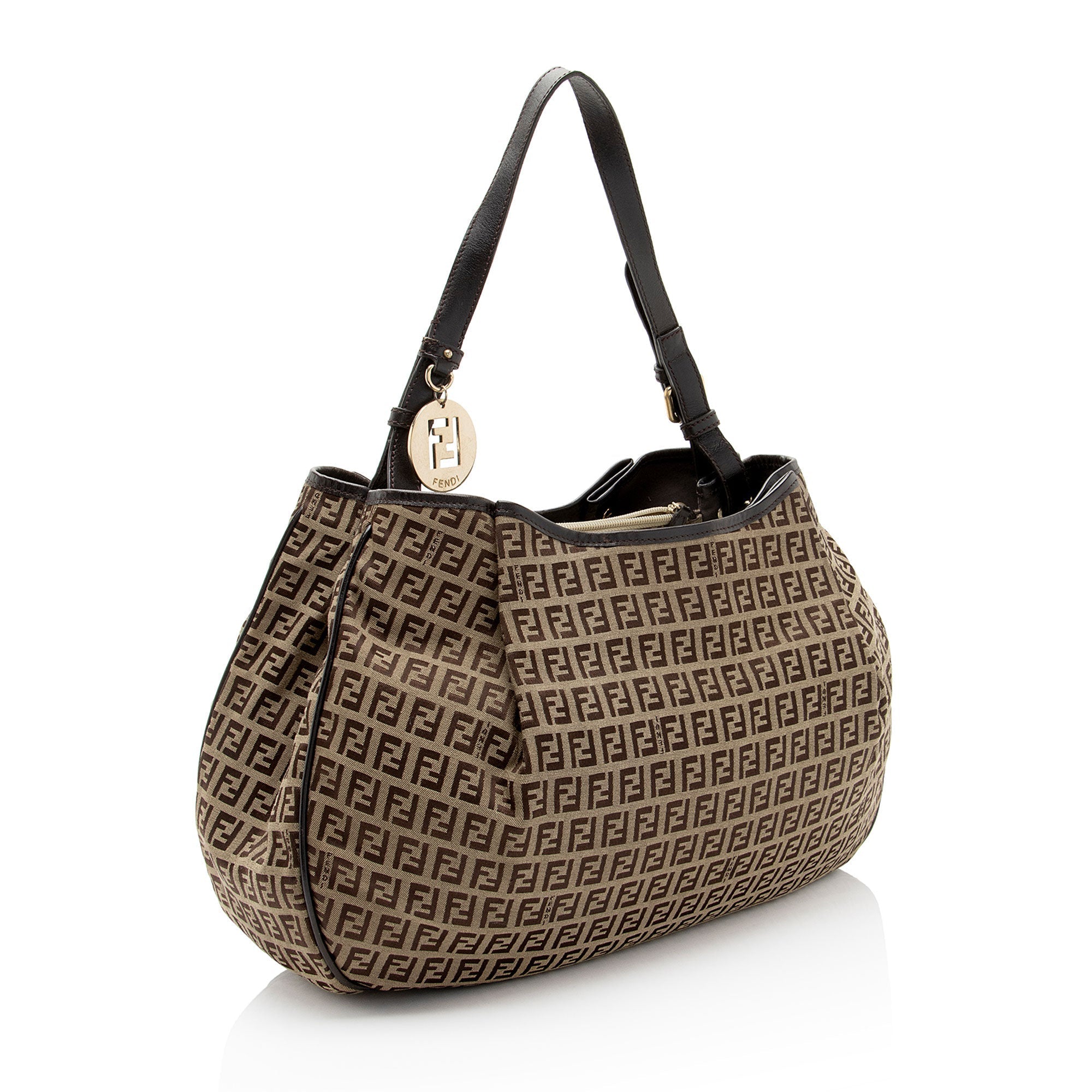 Fendi Zucchino Medium Hobo (SHF-Opb5id)