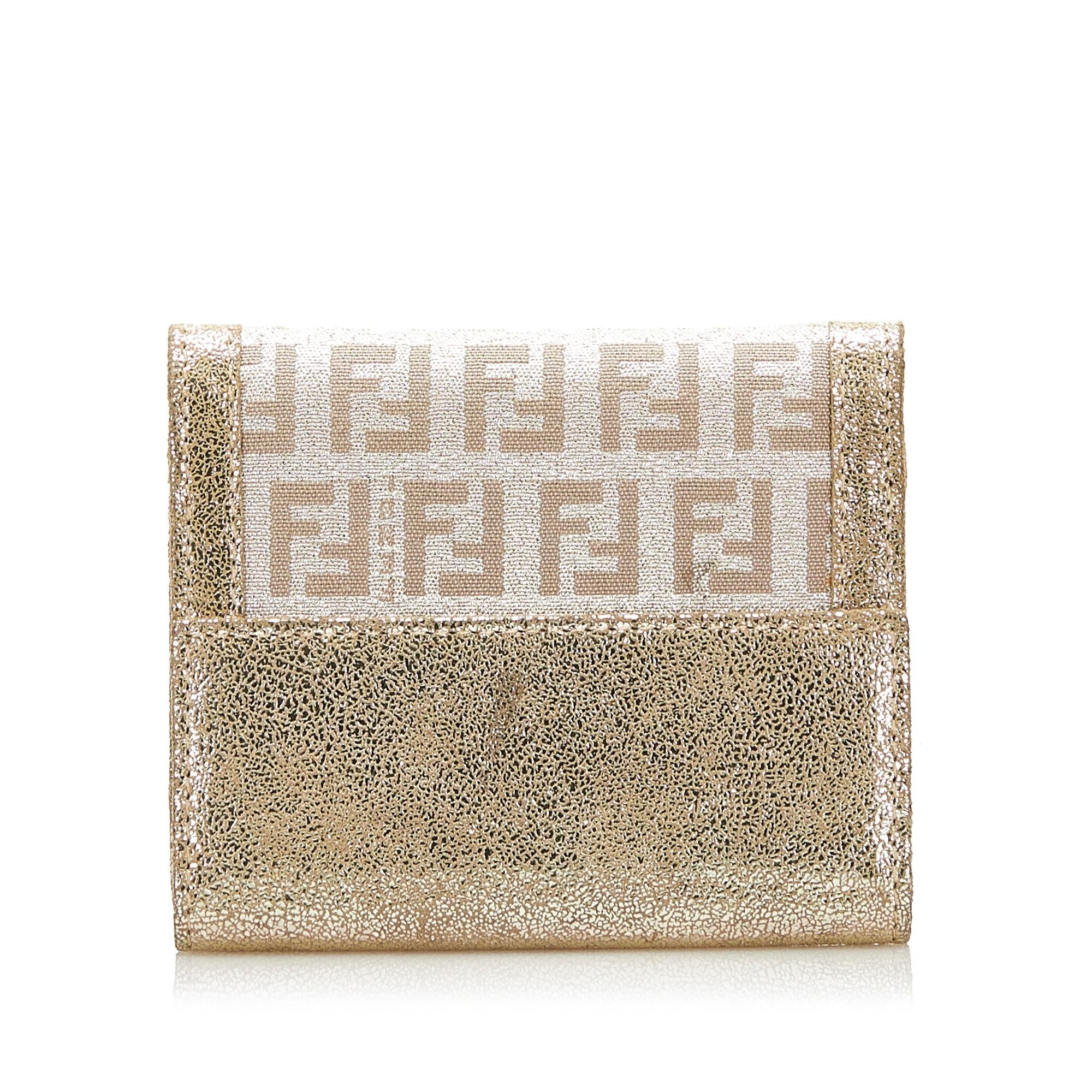 Fendi Zucchino Small Wallet (SHG-35930)