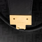 Fendi Zucchino Spalmati Chiusura Medium Tote (SHF-22661)