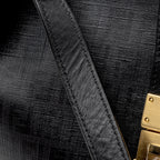 Fendi Zucchino Spalmati Chiusura Medium Tote (SHF-22661)