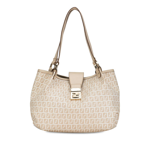 Fendi Zucchino Spalmati Chiusura Tote (SHG-Cwo6NC)