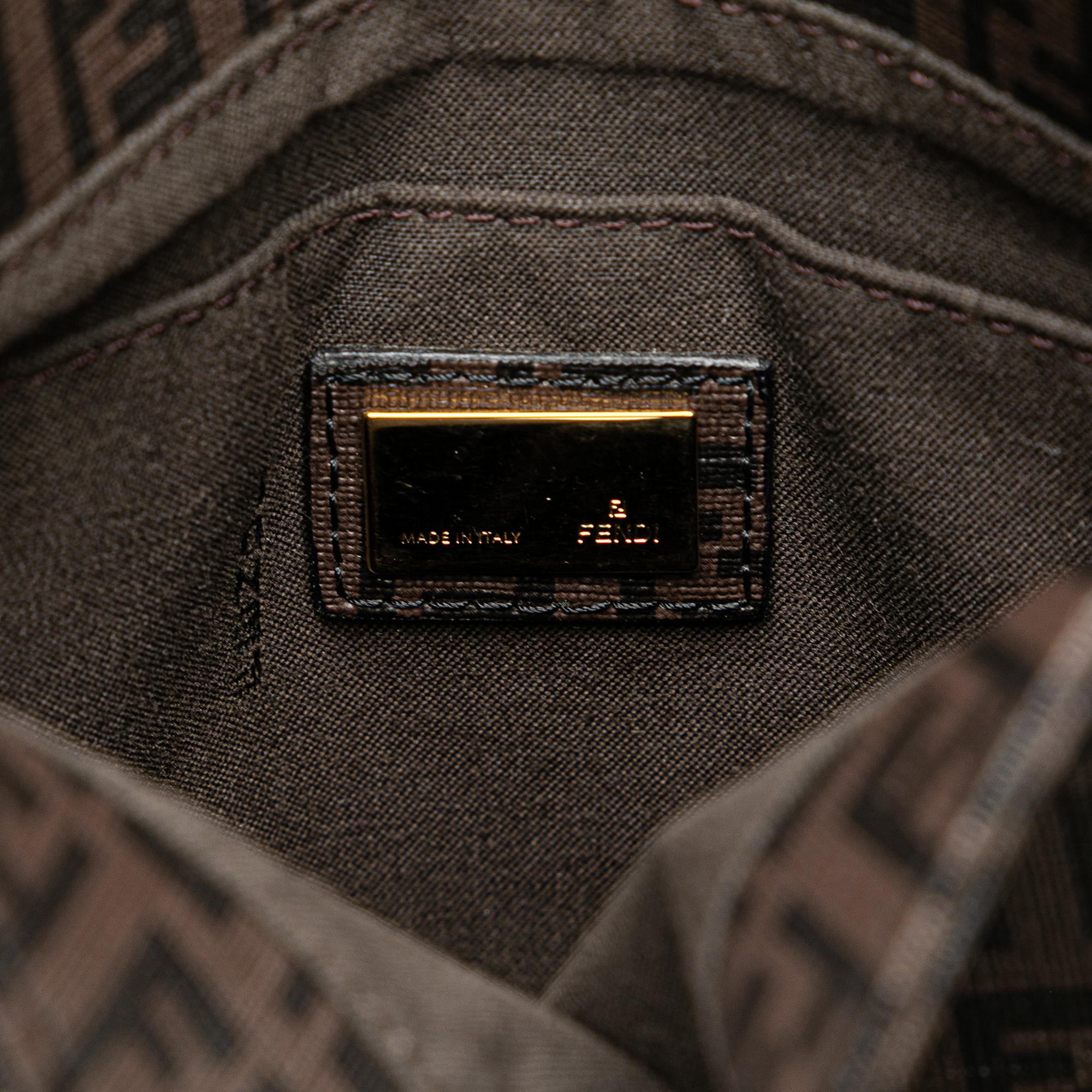 Fendi Zucchino Spalmati Crossbody (SHG-qLlfPB)