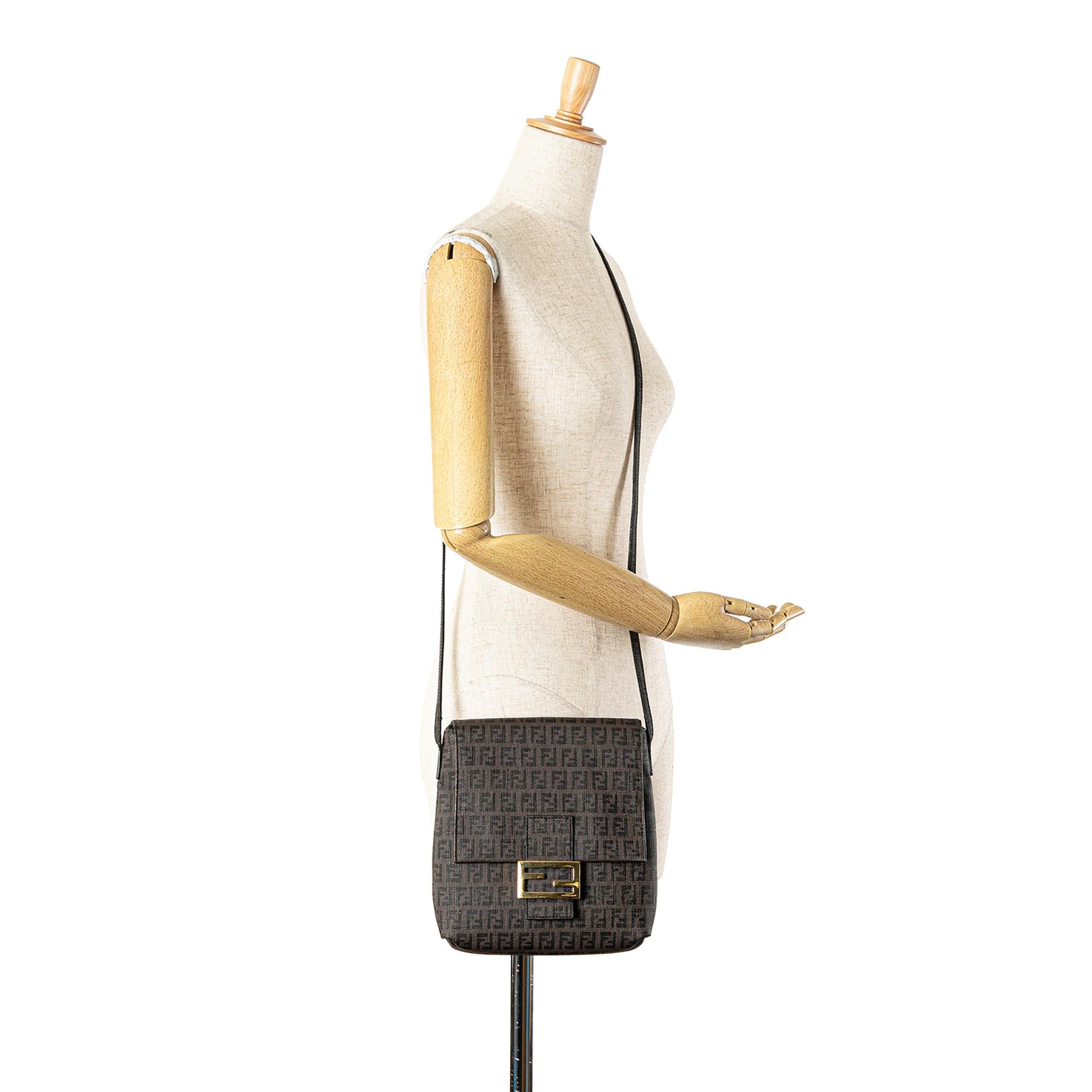 Fendi Zucchino Spalmati Crossbody (SHG-qLlfPB)