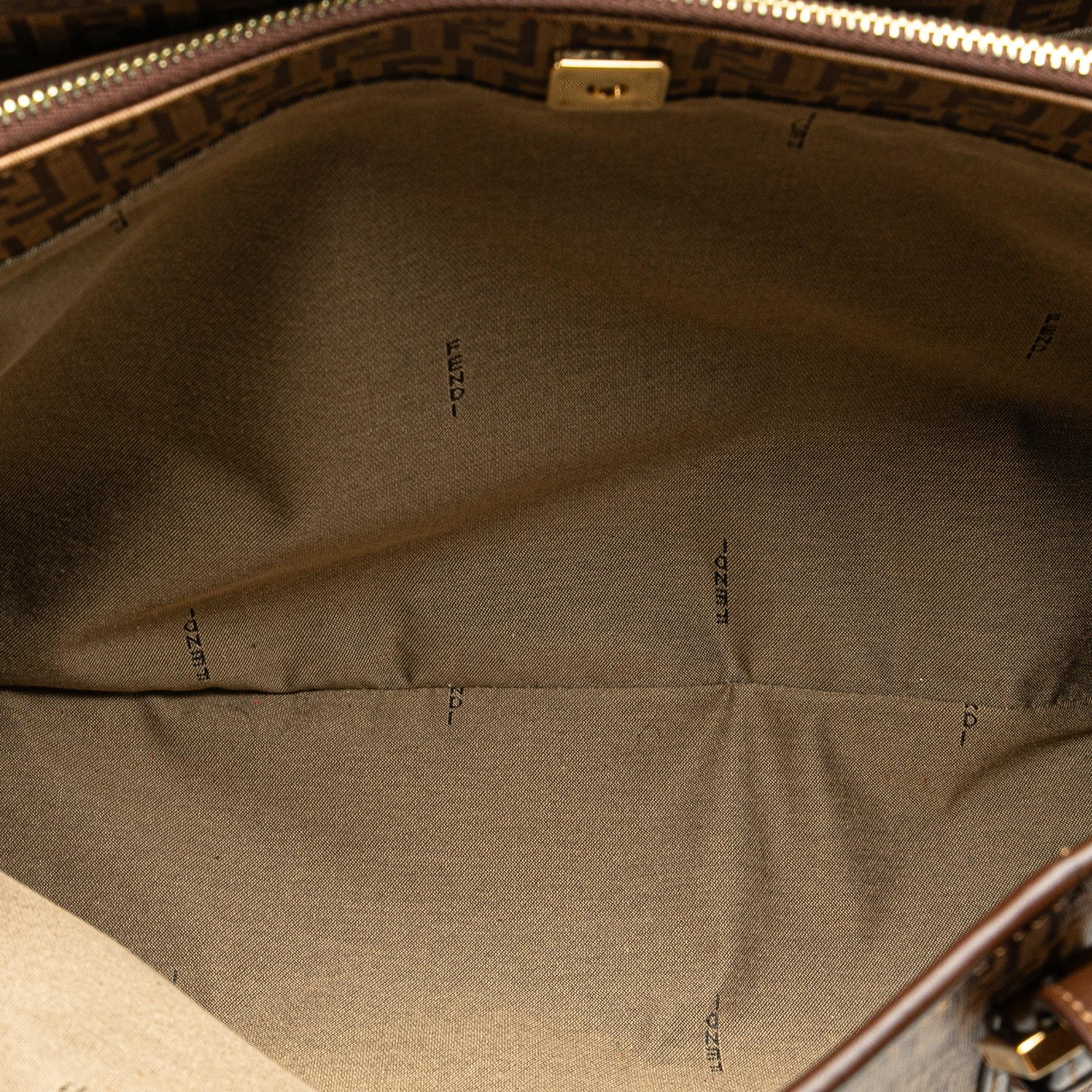 Fendi Zucchino Spalmati Tote (SHG-vMOHAy)