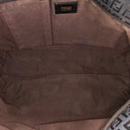 Fendi Zucchino Superstar Canvas Tote (SHG-UfLfjB)