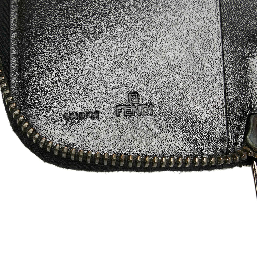Fendi Zucchino Zip Around Key Holder (SHG-23161)