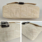 Fendi Fendi Mamma shoulder bag in beige monogram canvas - '10s