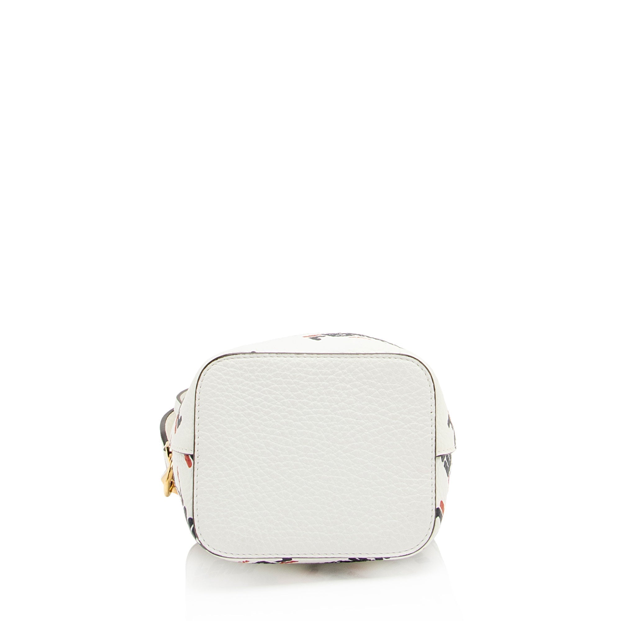Fendi x Fila Calfskin Mania Mon Tresor Mini Bucket Bag (SHF-VVBQ5M)