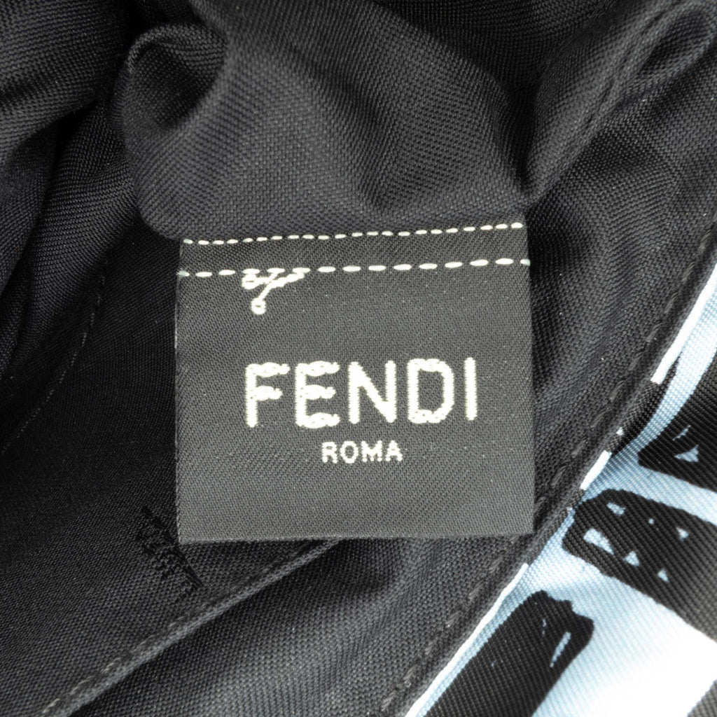 Fendi x Joshua Vides Mini Zucca Nylon Convertible Baguette Belt Bag (SHG-oO8sSN)