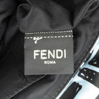 Fendi x Joshua Vides Mini Zucca Nylon Convertible Baguette Belt Bag (SHG-oO8sSN)