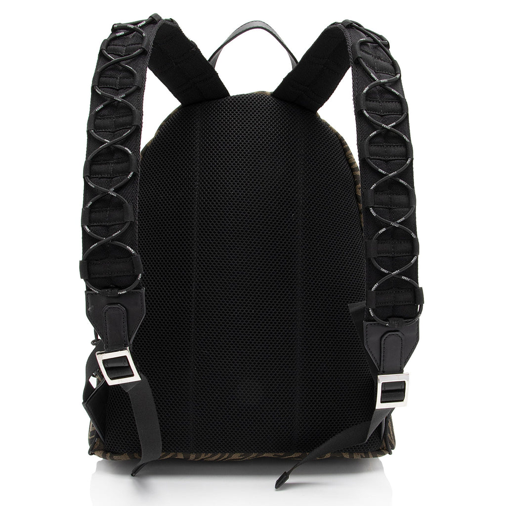 Fendi x Sara Coleman Canvas FF Vertigo Backpack (SHF-N6V7rK)