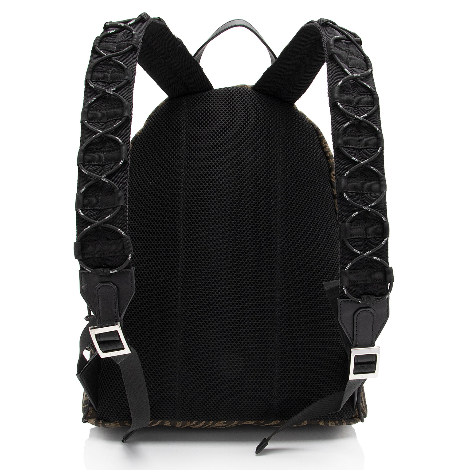 Fendi x Sara Coleman Canvas FF Vertigo Backpack (SHF-N6V7rK)