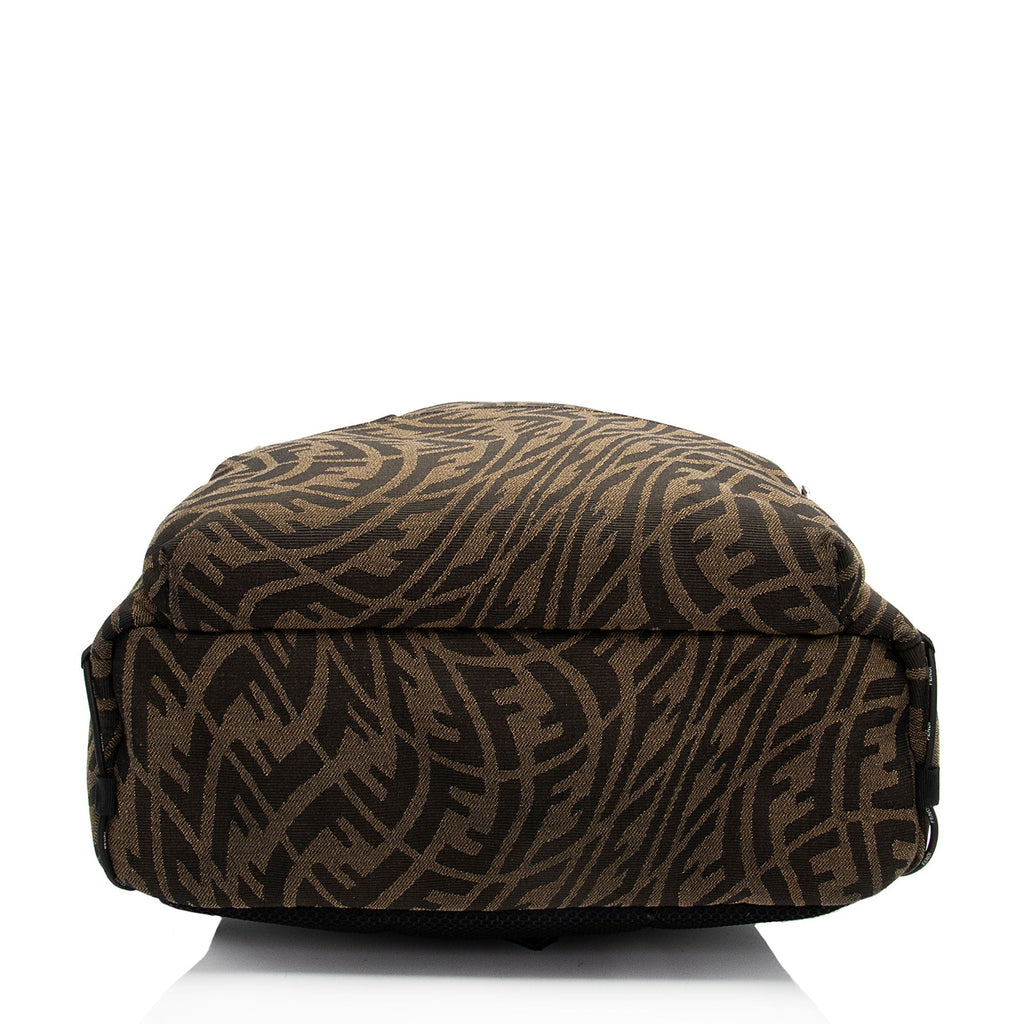 Fendi x Sara Coleman Canvas FF Vertigo Backpack (SHF-N6V7rK)
