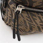 Fendi x Sara Coleman Canvas FF Vertigo Backpack (SHF-N6V7rK)