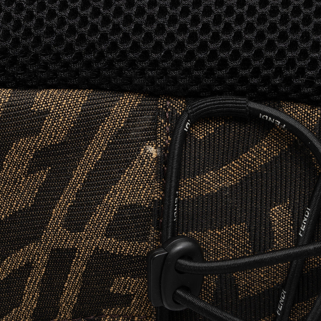 Fendi x Sara Coleman Canvas FF Vertigo Backpack (SHF-N6V7rK)