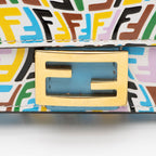Fendi x Sara Coleman Leather FF Vertigo 1997 Trifold Wallet (SHF-yscSFM)