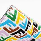 Fendi x Sara Coleman Leather FF Vertigo 1997 Trifold Wallet (SHF-yscSFM)