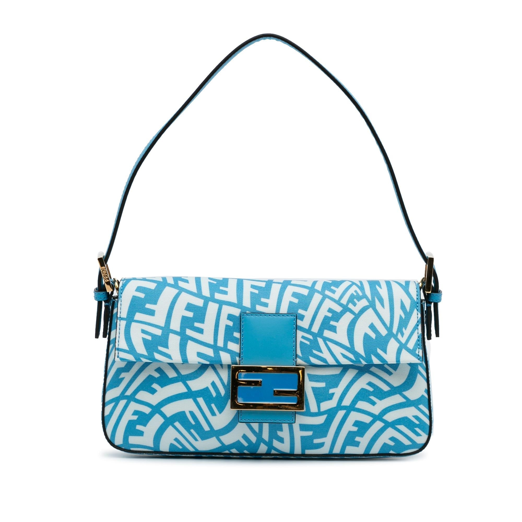 Fendi x Sarah Coleman FF Vertigo Baguette 1997 (SHG-PO54GG)