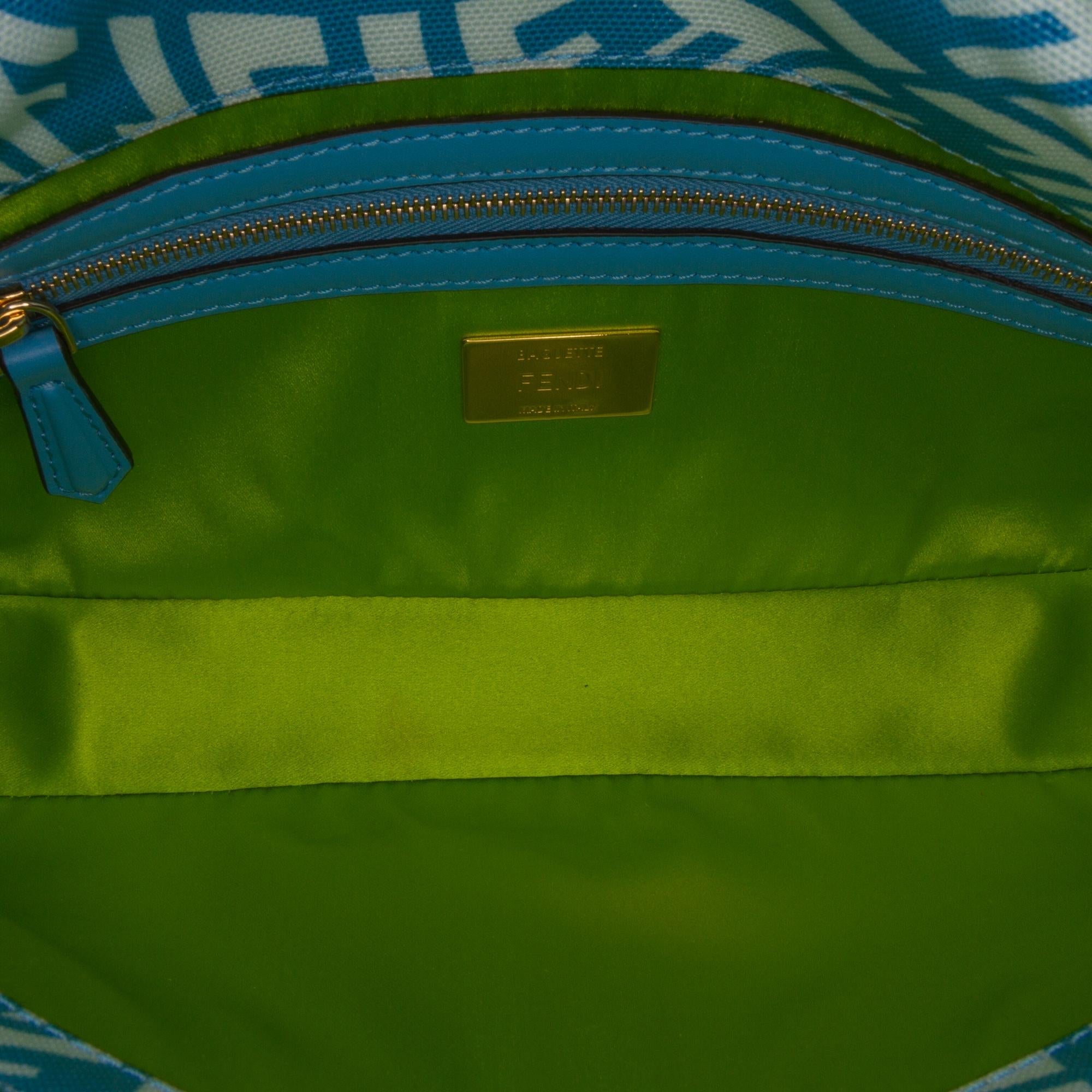 Fendi x Sarah Coleman FF Vertigo Baguette 1997 (SHG-PO54GG)