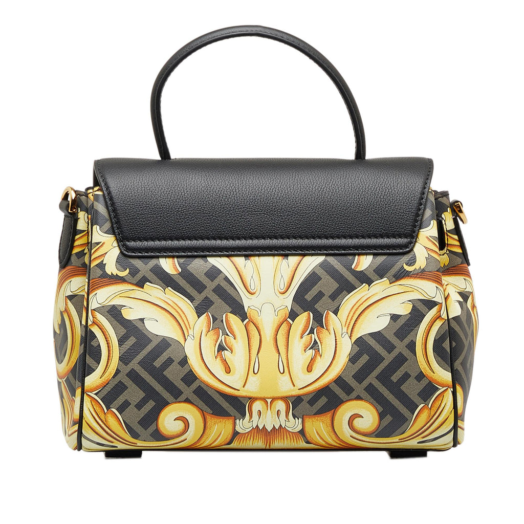 Fendi x Versace Fendace La Medusa Satchel (SHG-TIqNMz)