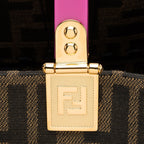 Fendi x Versace Zucca Medusa Crystal Sunshine Large Shopper Tote (SHF-Au7XmN)
