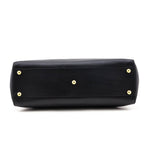 Fendi Black Nappa Medium Peekaboo Iconic Satchel