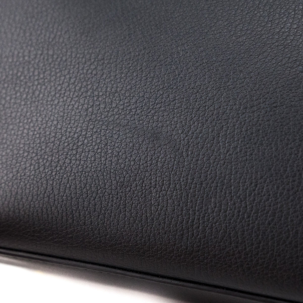Fendi Black Vitello Dolce Petite 2Jours Tote
