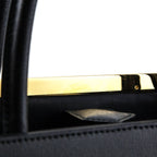 Fendi Black Vitello Elite Regular 2Jours Tote