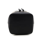 Fendi Black & Glazed Fabric FF 1974 Stamp Patch Small Mon Tresor Bucket Bag