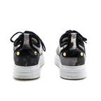 Fendi Black & White Rise Tie Dye Sneakers Size US 6 | IT 36