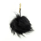 Fendi Black & Yellow Fur Monster Bag Charm
