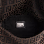 Fendi Brown Zucchino Mini Mamma Baguette