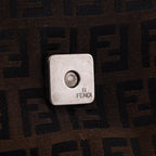 Fendi Brown Zucchino Mini Mamma Baguette